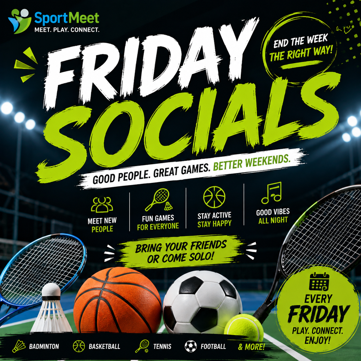 Friday Socials