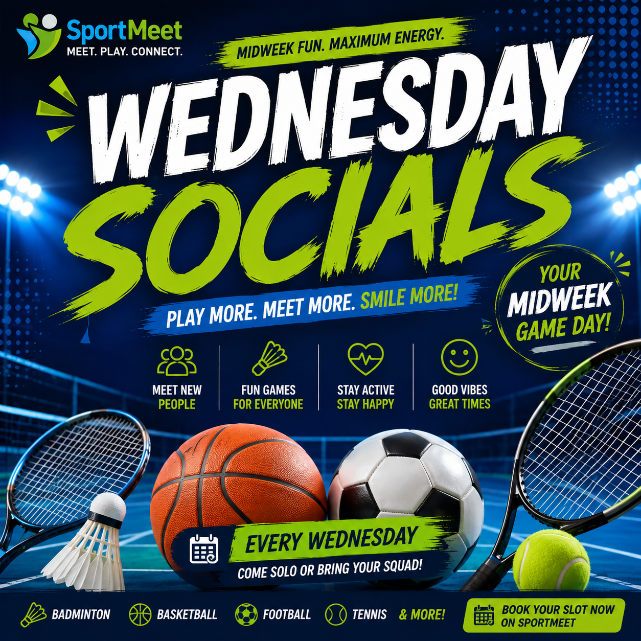 Wednesday Socials